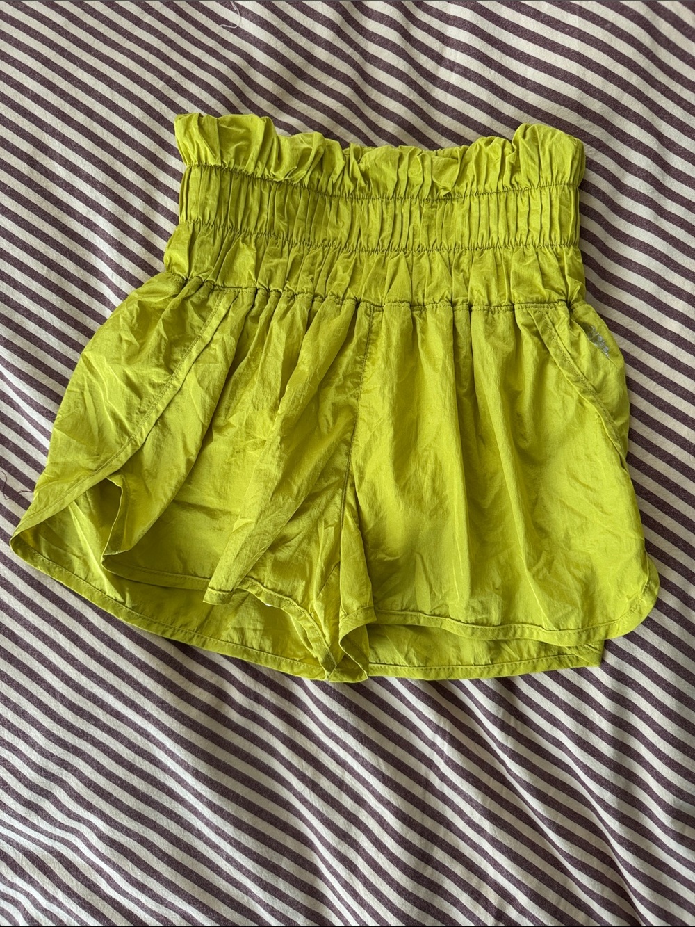 Free People High Waisted Running Shorts